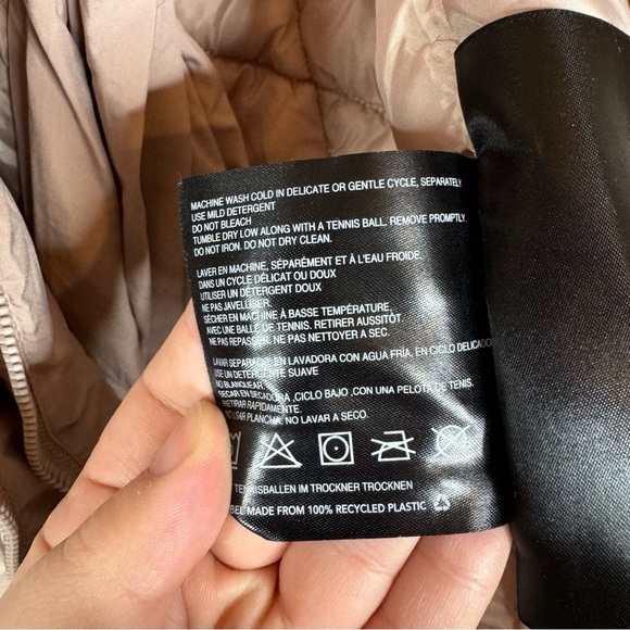 Bernardo Packable Puffer Coat in Light Pink Size Large - Picture 8 of 8